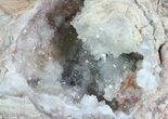 Crystal Filled Dugway Geode (Polished Half) #67476-1